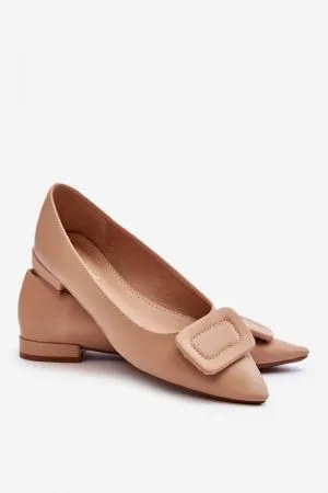 Balerini dama bej Step in style - balerini dama