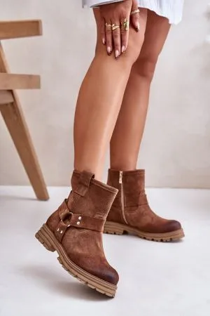 Botine dama maro Step in style - botine dama