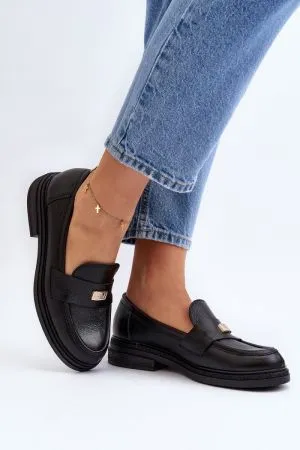 Mocasini dama negru Step in style - mocasini dama