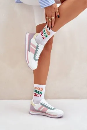 Pantofi sport dama colorat Step in style - pantofi sport dama, tenisi dama