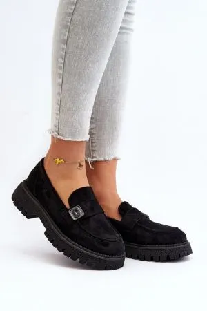 Mocasini dama negru Step in style - mocasini dama