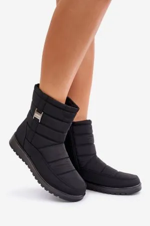 Botine dama negru Step in style - botine dama