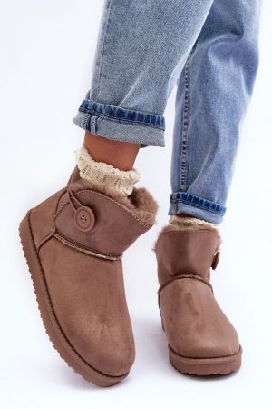 Botine dama bej Step in style - botine dama