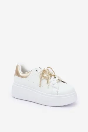 Pantofi sport dama alb Step in style - pantofi sport dama, tenisi dama