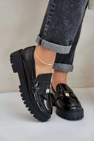 Mocasini dama negru Step in style - mocasini dama