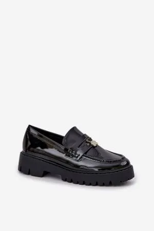 Mocasini dama negru Step in style - mocasini dama