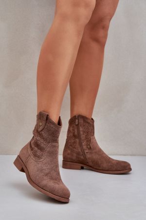 Botine dama maro Step in style - botine dama