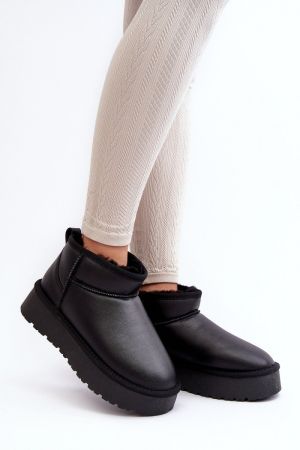 Botine dama negru Step in style - botine dama