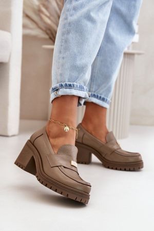 Botine dama bej Step in style - botine dama
