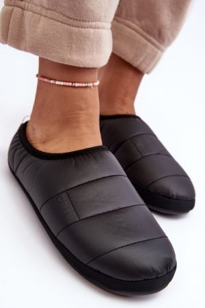 Papuci dama negru Step in style - papuci dama