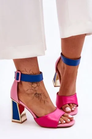 Sandale dama roz Step in style - sandale dama