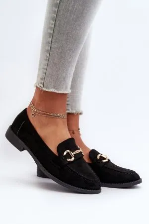 Mocasini dama negru Step in style - mocasini dama