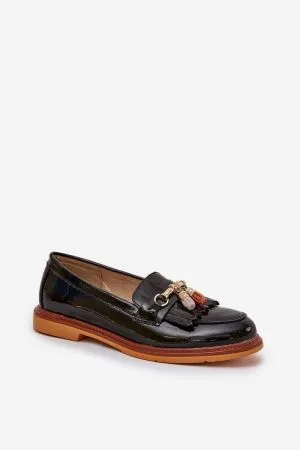Mocasini dama negru Step in style - mocasini dama