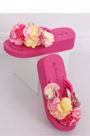 Papuci dama roz Inello - papuci dama