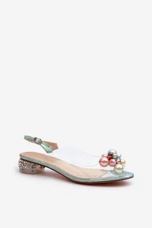 Sandale dama verde Step in style - sandale dama