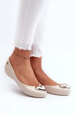 Balerini dama bej Step in style - balerini dama