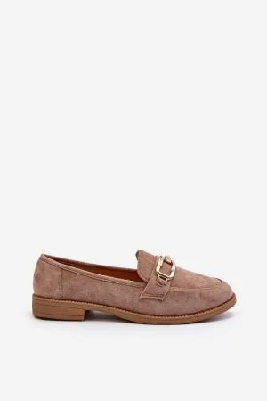 Mocasini dama bej Step in style - mocasini dama