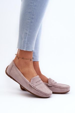 Mocasini dama violet Step in style - mocasini dama