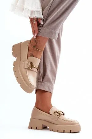 Botine dama bej Step in style - botine dama