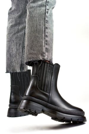 Botine dama negru PRIMO - botine dama