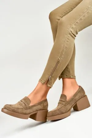 Botine dama bej PRIMO - botine dama