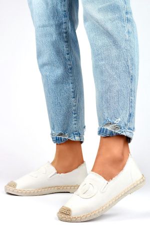 Espadrile dama alb PRIMO - espadrile dama