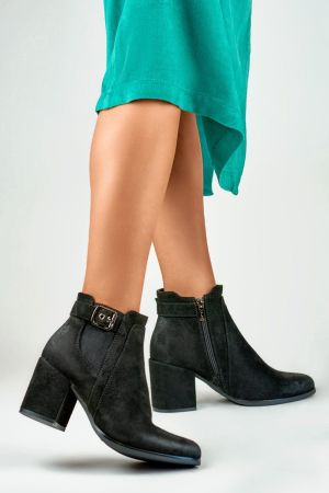 Botine dama negru PRIMO - botine dama