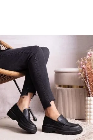 Botine dama negru Solea - botine dama
