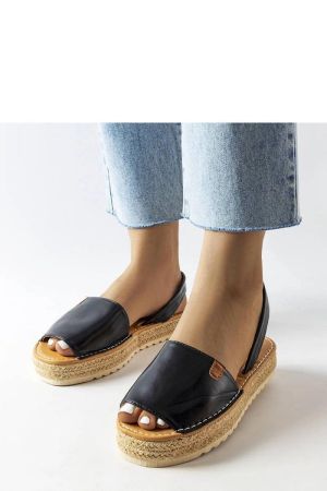 Espadrile dama negru Solea - espadrile dama