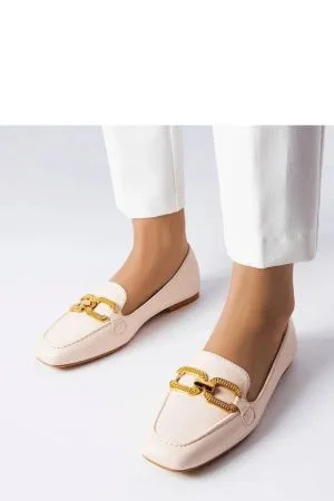 Mocasini dama bej Solea - mocasini dama