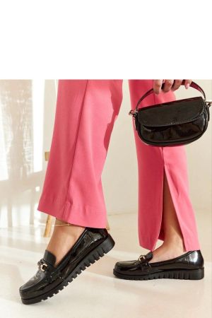 Mocasini dama negru Solea - mocasini dama