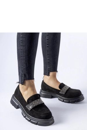 Mocasini dama negru Solea - mocasini dama