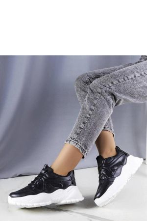 Sneakers dama negru Solea - sneakers dama, tenisi dama