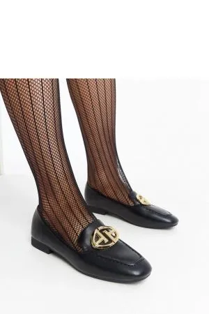 Mocasini dama negru Solea - mocasini dama