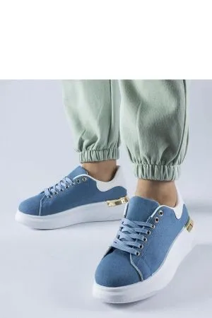 Sneakers dama albastru Solea - sneakers dama, tenisi dama
