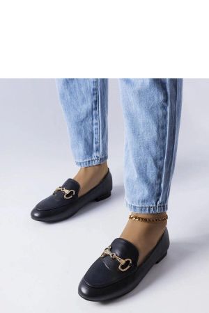 Mocasini dama negru Solea - mocasini dama