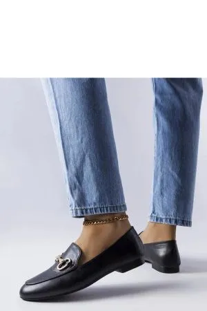 Mocasini dama negru Solea - mocasini dama