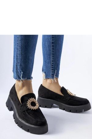 Mocasini dama negru Solea - mocasini dama