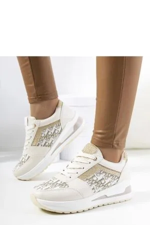 Sneakers dama bej Solea - sneakers dama, tenisi dama