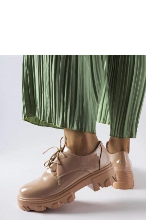 Botine dama bej Solea - botine dama