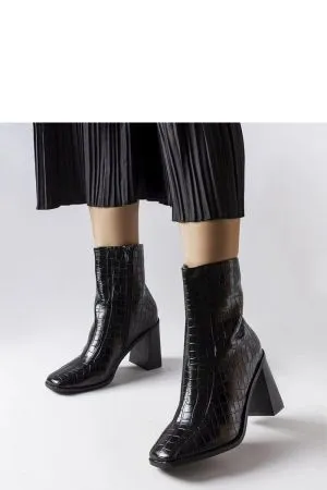 Botine dama negru Solea - botine dama