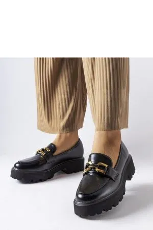 Mocasini dama negru Solea - mocasini dama