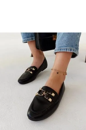 Mocasini dama negru Solea - mocasini dama