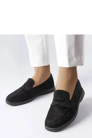 Mocasini dama negru Solea - mocasini dama