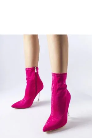 Botine dama roz Solea - botine dama