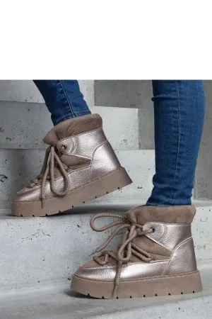 Botine dama bej Solea - botine dama