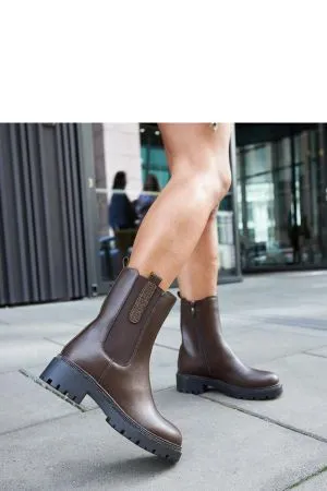 Botine dama maro Solea - botine dama