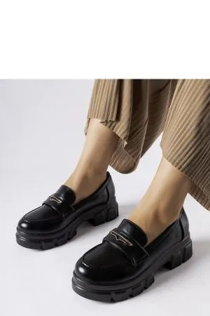 Mocasini dama negru Solea - mocasini dama