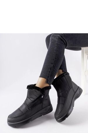 Botine dama negru Solea - botine dama