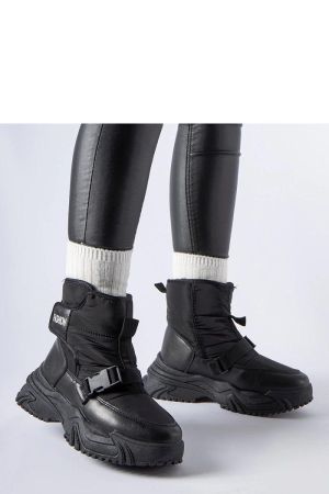 Botine dama negru Solea - botine dama